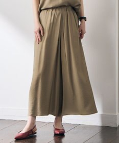 自由区 S 【セットアップ対応】エアリーツイルキュロット パンツ