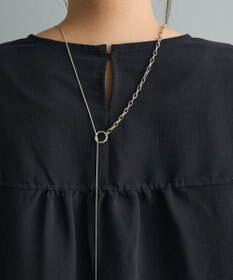 CRAFT STANDARD BOUTIQUE 布帛ウエストギャザー切替チュニック