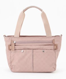 LA BAGAGERIE モノグラム　スクエアナイロントート