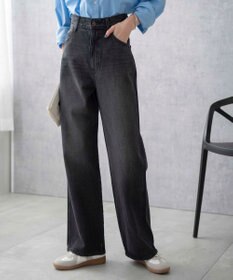 WEGO 【新色追加/美脚/XS～Lサイズ展開】ストレートデニムパンツ