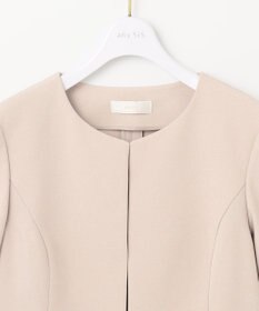 ANY SIS L 【UVカット / 接触冷感 / 吸水速乾】スマートビューティストレッチ ショートノーカラージャケット