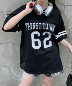 WEGO ナンバリングメッシュビッグT