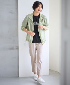 ANY 【WEB限定】シアーフードブルゾン