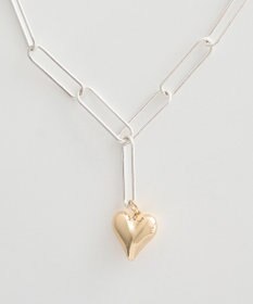 earth music&ecology ハートチェーンネックレス