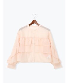 Te chichi シアーフリルティアードブラウス