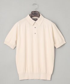 GOTAIRIKU 【ウォッシャブル】ハイゲージ ニットポロシャツ