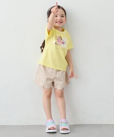 ANY KIDS 【綿100%】ドロップショルダーミラクルスパンコールTシャツ