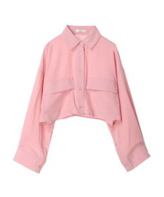 earth music&ecology ビッグポケットショートシャツ