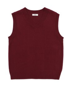 WEGO 【SCHOOLITEM】無地ニットベスト