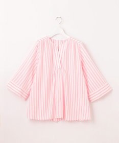 自由区 【洗える】SOMELOSテンセルスキッパー ブラウス