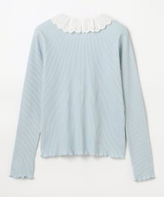 組曲 KIDS 【150-160㎝】フリルリブ2WAY トップス