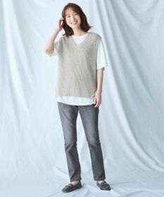 ANY フロッキーロゴテールTシャツ