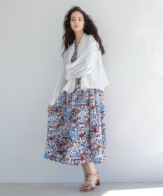 Green Parks ■ＥＳＣＡＲ　セミシアーピンタックブルゾン