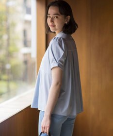 組曲 プレーティング天竺5分袖 カットソー