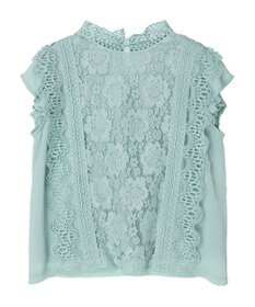 Green Parks ・ＥＬＥＮＣＡＲＥ　ＤＵＥ　イロイロレースブラウス