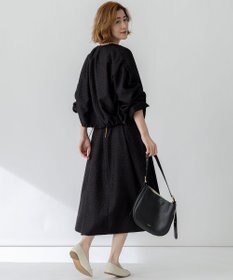 23区 【洗える】ジオメトリックジャカード ブルゾン