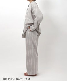 ワコール／睡眠科学 パジャマ 長袖 長ズボン 綿混(本体) 【睡眠科学×mintdesigns】 レディース YDX604 睡眠科学／ワコール