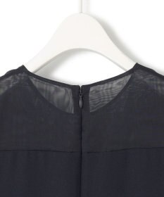 ICB L 【UVケア・接触冷感・速乾・洗える】 FluidBackSatin デザインワンピース