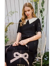 TOCCA 【選べる2種類のデザイン！】MEMORIES OF TOCCA CANVAS TOTE トートバッグ