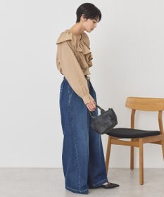 AMERICAN HOLIC フリルVネックブラウス