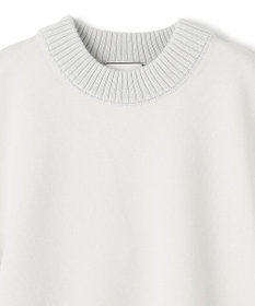 BEIGE， 【洗える・Oggi 11月号掲載】LAURA / ドライタッチ異素材リブニット