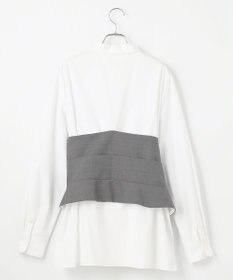 #Newans ビスチェレイヤーシャツ