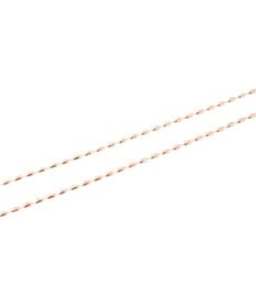 earth music&ecology ロングリボンチェーンネックレス