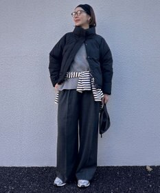 KWD 【日本製/高品質ダウン】STAND COLLAR DOWN BLOUSON ダウンブルゾン