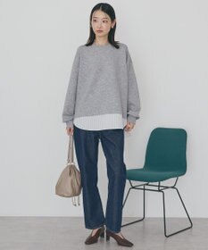 AMERICAN HOLIC シャツテールドッキングプルオーバー