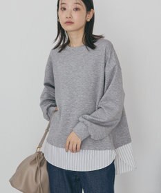 AMERICAN HOLIC シャツテールドッキングプルオーバー