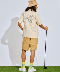 PW CIRCULUS 【GOLF OUT掲載アイテム】【MEN】ワッフルカーゴショーツ ゴルフ