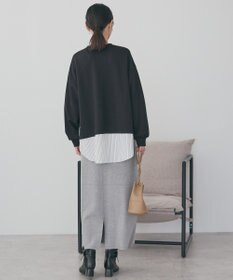 AMERICAN HOLIC シャツテールドッキングプルオーバー