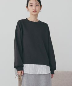 AMERICAN HOLIC シャツテールドッキングプルオーバー