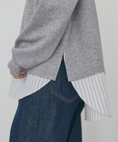 AMERICAN HOLIC シャツテールドッキングプルオーバー