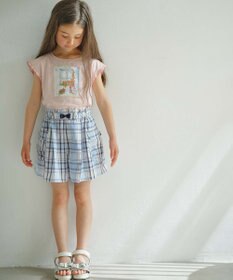 組曲 KIDS 【150-160㎝】夏休みの絵日記 Tシャツ