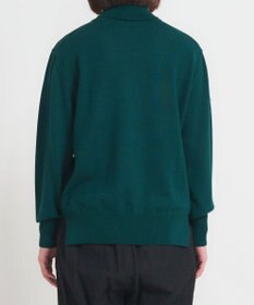 muuc 〈極上メリノウール〉ベーシックタートルネックプルオーバー〈肌に優しいニット〉〈アンサンブル可能〉〈袖の透かし編み〉