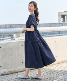 Tiaclasse リップルティアードワンピース