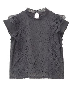 Green Parks ・Ｐｅｔｉｔ　Ｆｌｅｕｒ　フレンチレーシーブラウス