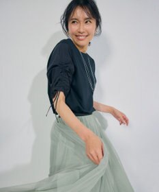 23区 L 【WEB限定/洗える】エアリーチュール スカート