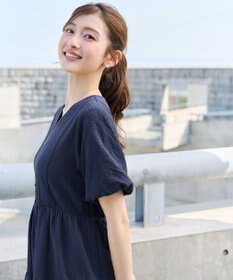 Tiaclasse リップルティアードワンピース