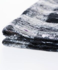 MOONBAT 【洗える】estaa ツィーディー大判ストール バンピーチェック 幅65cm