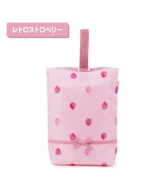 Mother garden マザーガーデン 野いちご シューズバッグ 《レトロストロベリー柄》