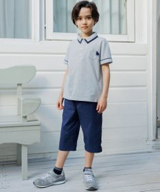 J.PRESS KIDS 【140-170cm】 T/Cライト鹿の子ポロシャツ