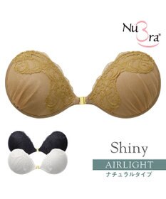 BRADELIS New York 【NuBra / ナチュラルタイプ】ヌーブラ・エアーライト シャイニー デザインヌーブラ