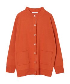 Green Parks ミドル丈モックネックカーディガン