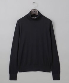 GOTAIRIKU 新色追加【洗える/チクチクしにくい/ピリングしにくい】イタリア糸 ハイゲージ タートルネックニット_WOOL100％