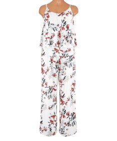 San-ai Resort（三愛水着楽園） 【SALE】ロングパンツセット水着　13L【Coral veil（コーラルヴェール）】