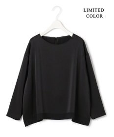 ICB 【WEB限定カラーあり・洗える】Calm プルオーバーブラウス