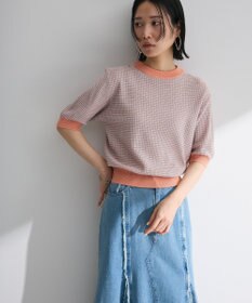 Green Parks ・ｓｗｉｎｇ　ｂｙ　マルチカラージャカードニット