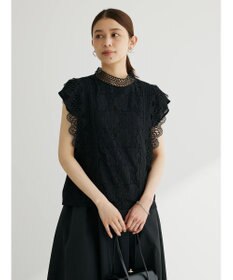 Green Parks ・ＥＬＥＮＣＡＲＥ　ＤＵＥ　イロイロレースブラウス